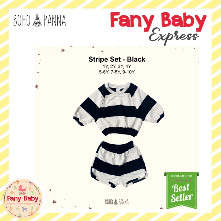 BOHOPANNA - STRIPE SET