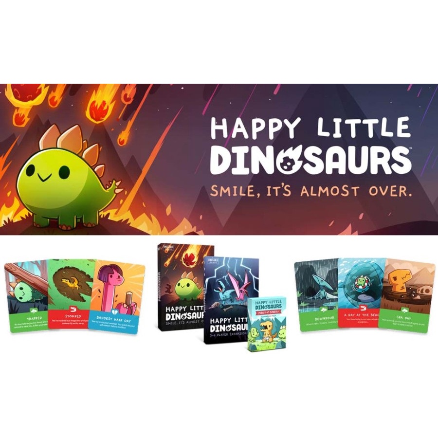 Happy Little Dinosaurs Boardgame Board Game Games