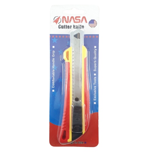 Cutter Besar Nasa Gagang Karet Kater Pisau Knife