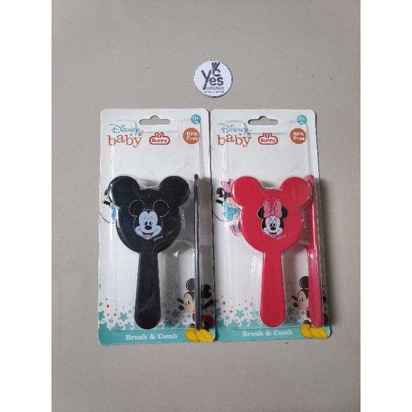 Brush &amp; Comb Disney Bunny Set Paket Sikat &amp; Sisir Lembut BPA Free Bayi Baru Lahir Newborn Cewek Cowok 0+ Bulan