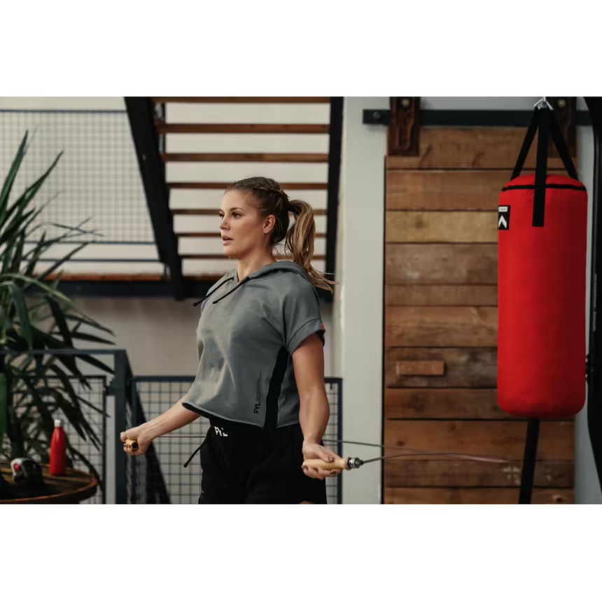 OUTSHOCK Tali Skipping Handle Kayu Jump Rope