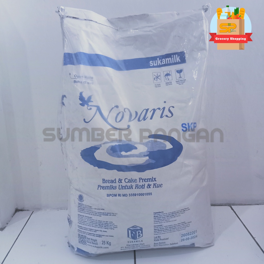 

NOVARIS Susu Bubuk / Milk Replacer 25kg / Susu Premix / Susu bubuk premium