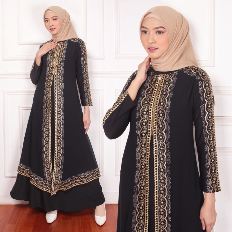 abaya Turki abaya hitam abaya bordir abaya hitam gamis Arab gamis bordir gamis arabian gamis turki