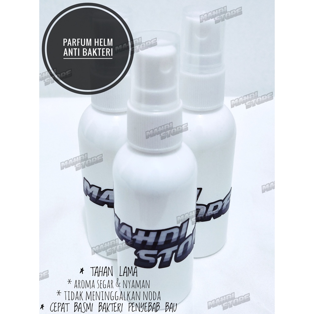 Parfum Penghilang Bau Helm Sepatu Tas Jaket Baju Pria Wanita Fresh Tahan Lama 60ml