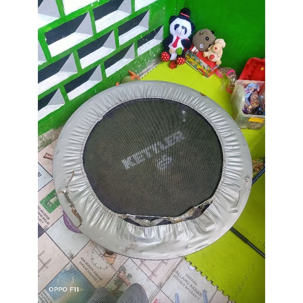 preloved tranpolin kettler original