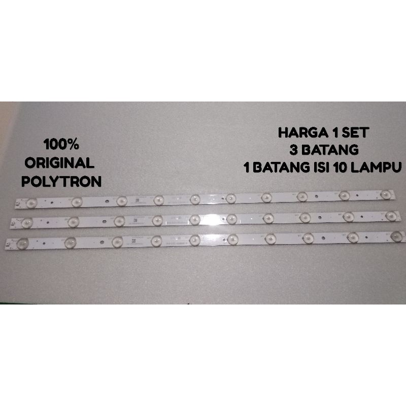 bl lampu led PLD32T100 BACKLIGHT tv polytron PLD 32T100 ORI