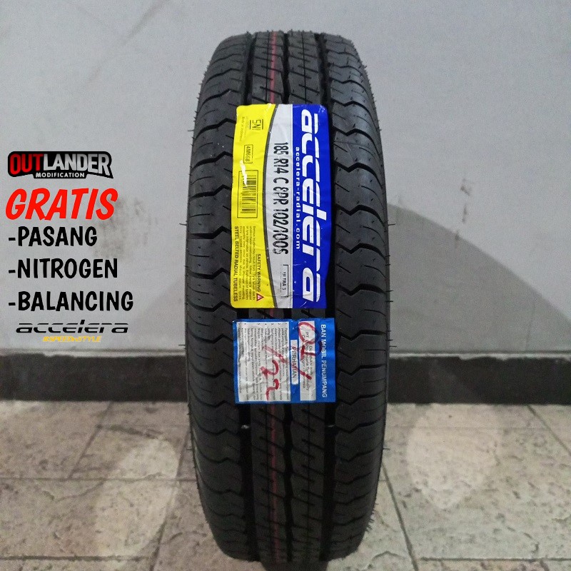 Ban Mobil Pick Up Ring 14 Accelera Ultra3 Ukuran 185 C 8 PR R14 Ban Muatan Berat Ring 14 Murah