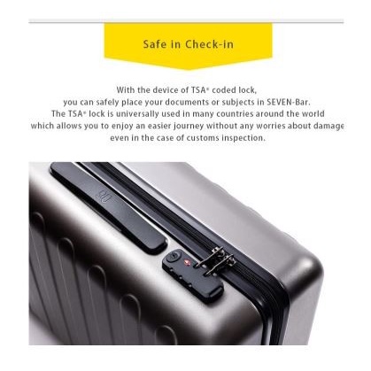 Xiaomi 90Point Suitcase Luggage KOPER CABIN TRAVEL 1A 20INCH ORIGINAL