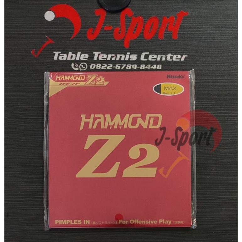 NITTAKU HAMMOND Z2 KARET NITTAKU HAMMOND Z2 KARET PINGPONG MURAH KARET TENIS MEJA ORIGINAL