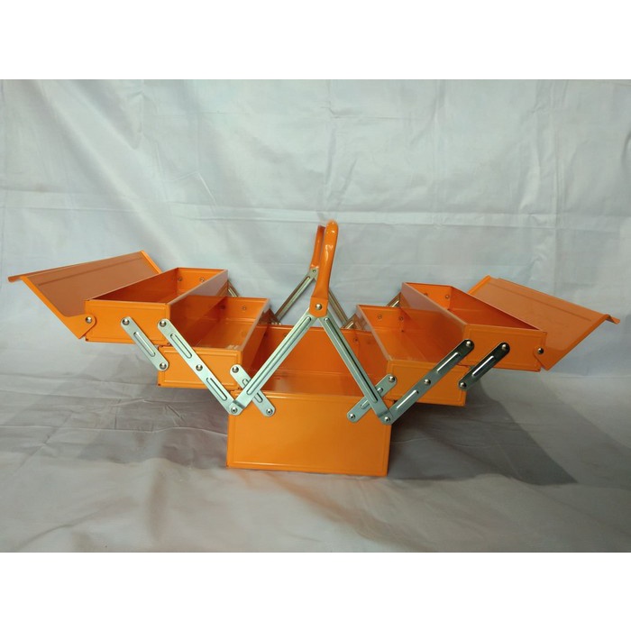 TOOLBOX BESI HD KOTAK PERKAKAS 3 TINGKAT TOOL SET TOOL BOX INGCO HTB03