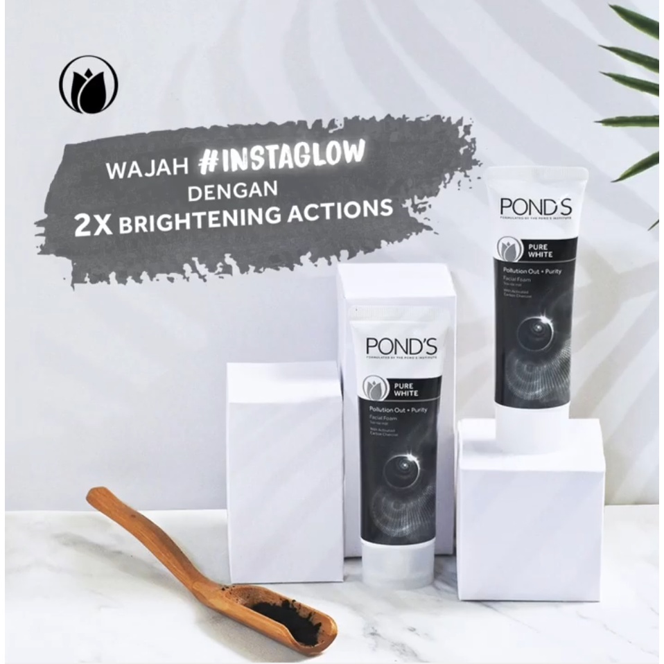 ENZ ®  Ponds Facial Foam Scrub / Sabun Cuci Muka Ponds / Ponds Bright Beauty Serum Facial Wash 2005