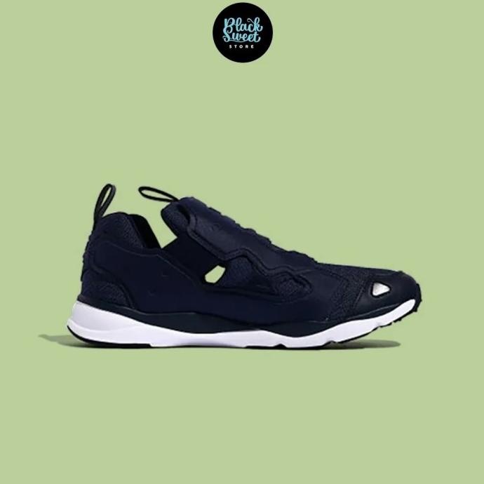 Sepatu Sneakers Reebok Furylite 3.0 Navy White Raisha_Store1