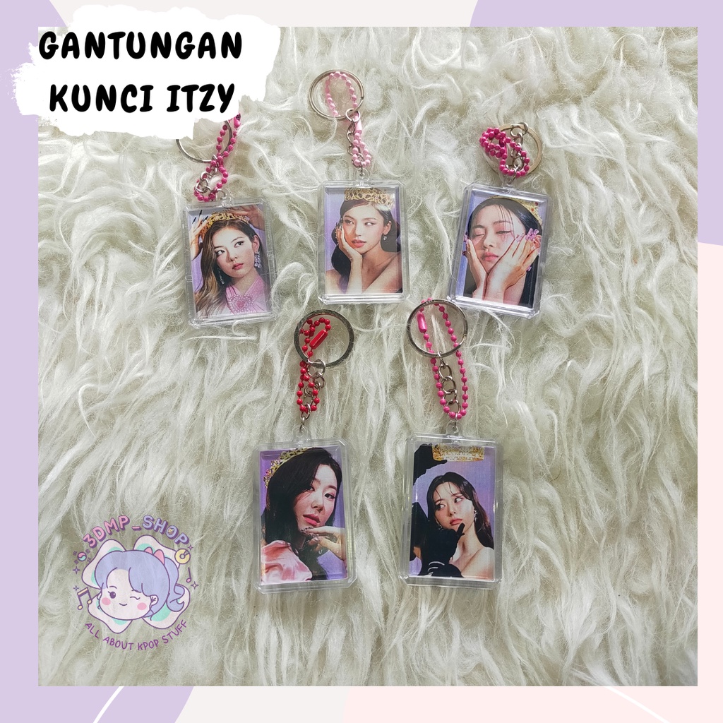 GANTUNGAN KUNCI ITZY PER MEMBER