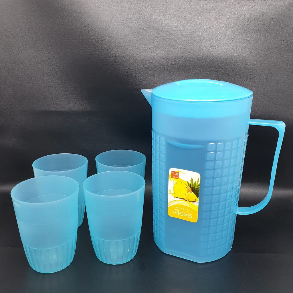 Kode 511 Teko Set 5in1 Water Jug Set Plastik