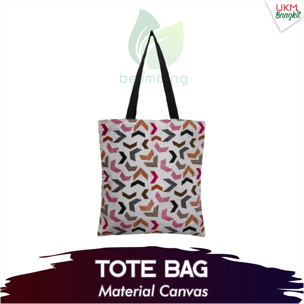 Tas Jinjing Kanvas - Tas Mukena - Tas Makanan - Totebag Kuliah - Totebag Kanvas Murah