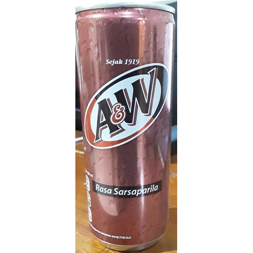 

A&W RASA SARSAPARILA 250ML