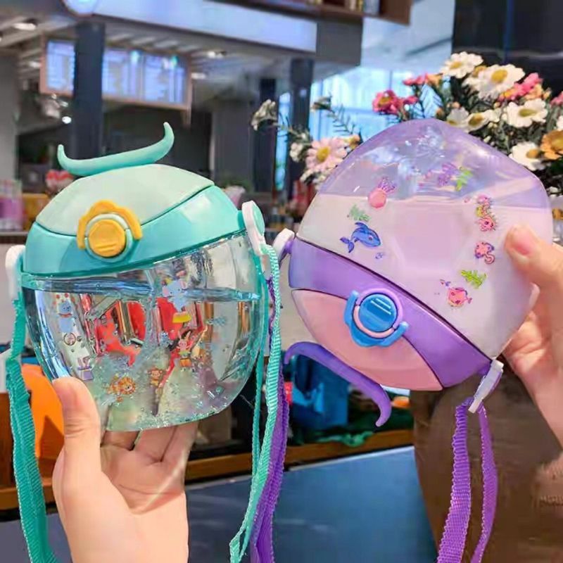 (MURAH) Botol Air Minum Anak / Botol Sedotan Bentuk Donat / Botol Donat