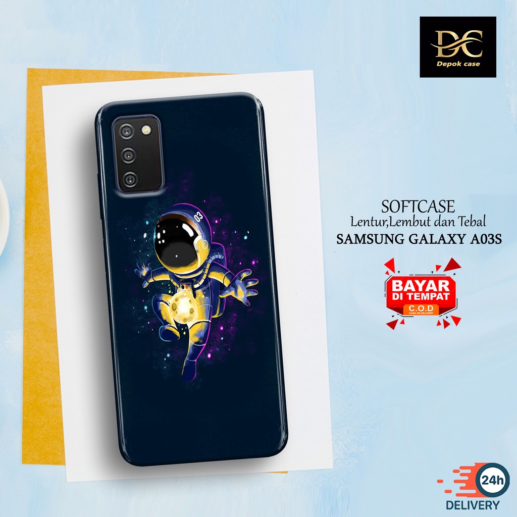Case Samsung Galaxy A03s Terbaru - Fhasion Case ASTRONOT - Casing Hp Samsung Galaxy A03s Terbaru - S