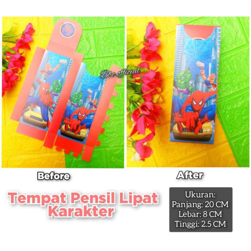 

Kotak Tempat Pensil Lipat Karakter