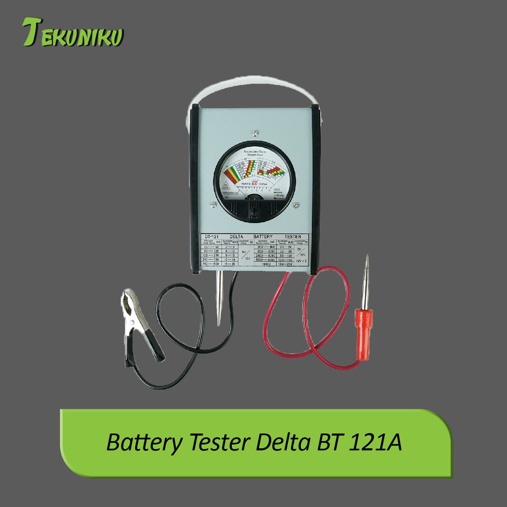 Battery Tester | Tester Baterai | Delta BT 121 A
