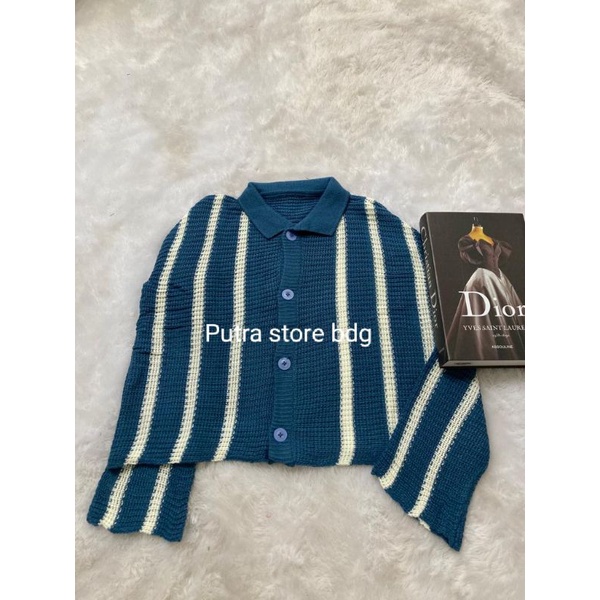 Maria Cardi top blouse - atasan rajut wanita