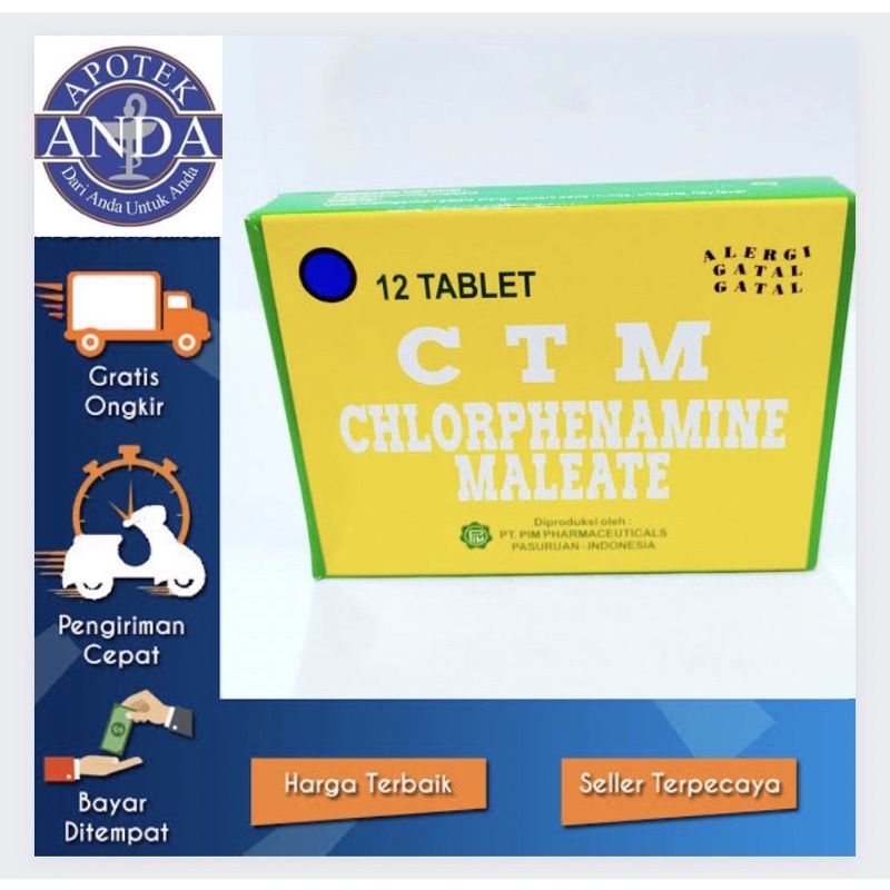 CTM Obat Alergi