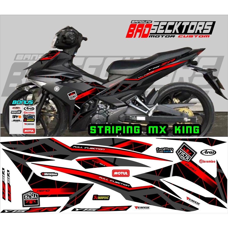 ID STRIPING MOTIF MALAYSIA MX KING 150 / SNIPER/EXCITER