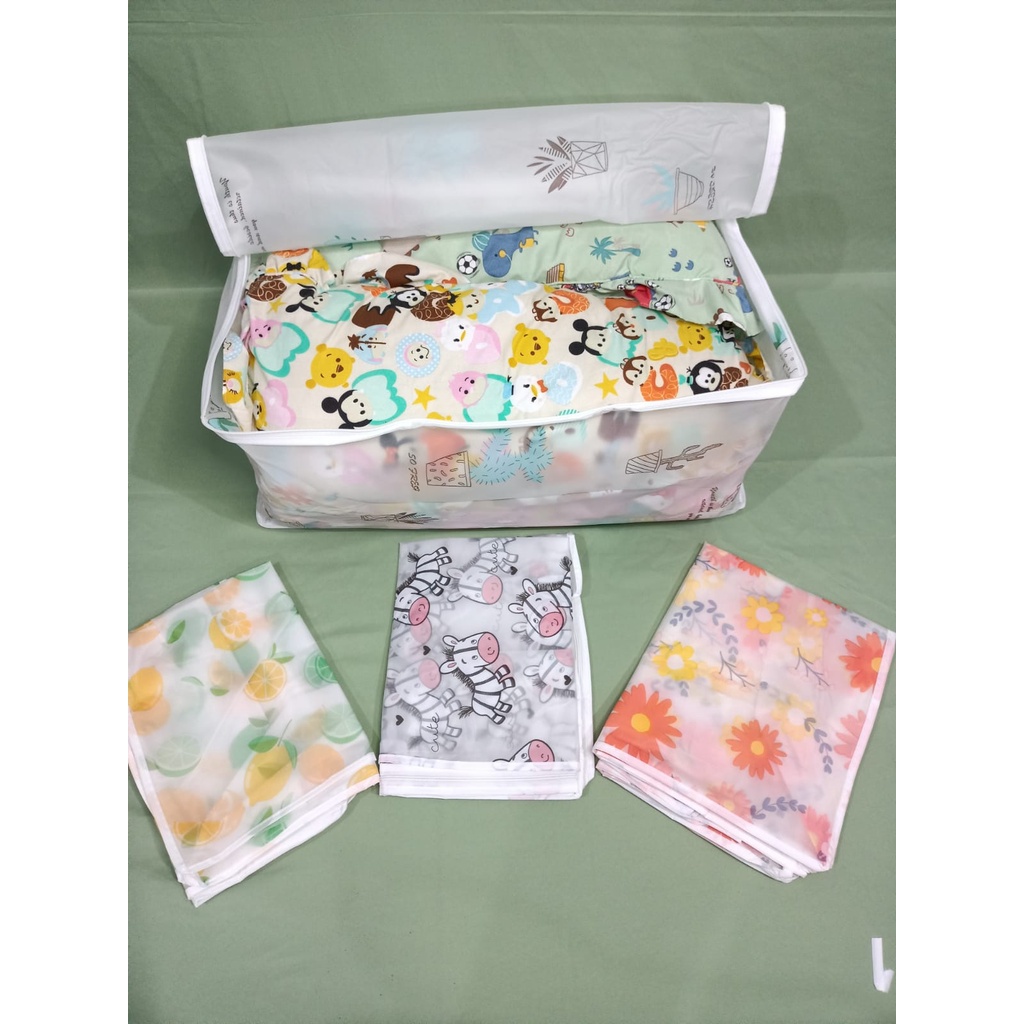 SHENAR STORAGE BOX BAG BAJU / TEMPAT PENYIMPANAN SELIMUT BED COVER SEPREI SERBAGUNA WATERPROOF