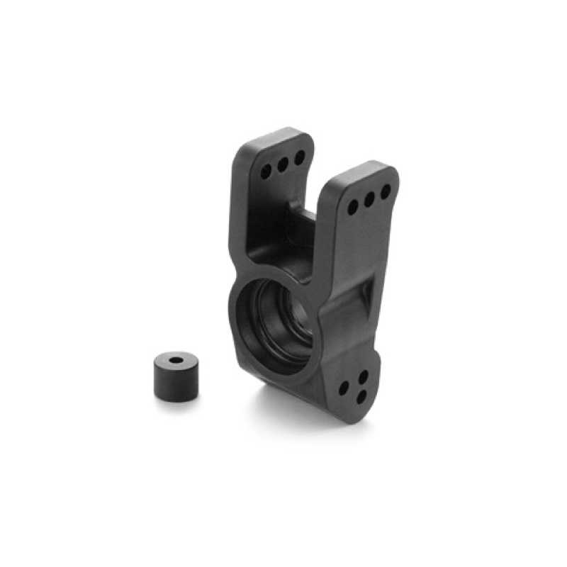 353354-G XRAY XB8 Composite Rear Upright LB - Graphite