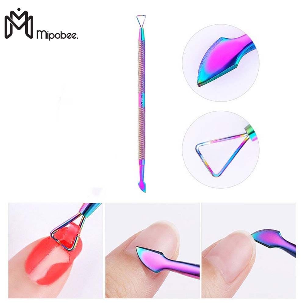 Mipobee Perapih Kutek Kuku Nail Manicure Pedicure Tools Rainbow Color