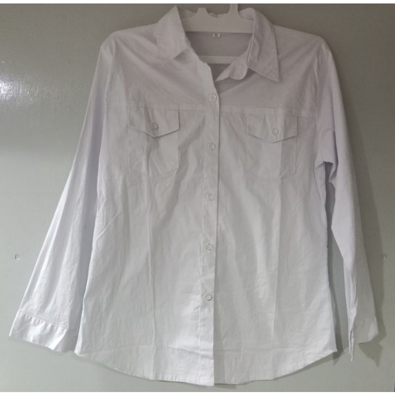 KEMEJA PUTIH WANITA / KEMEJA KERJA / KEMEJA MAGANG / KEMEJA KERJA / KEMEJA FORMAL / KEMEJA LENGAN PANJANG