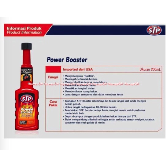 STP Octane Booster 155 ml mengembalikan performa mobil dengan meningkatkan nilai oktan bahan bakar