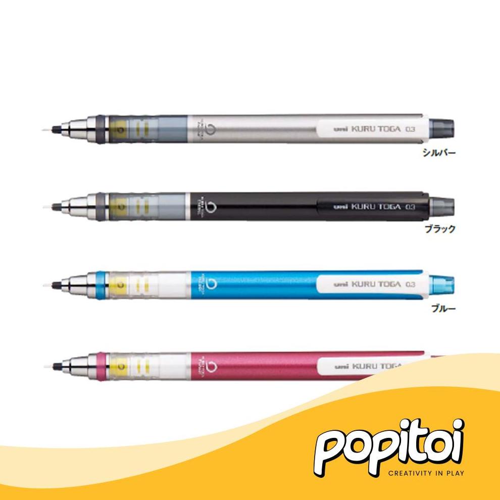

UNI Kuru Toga M3-450 Mechanical Pencil 0.3 mm Pensil Mekanik Kurutoga