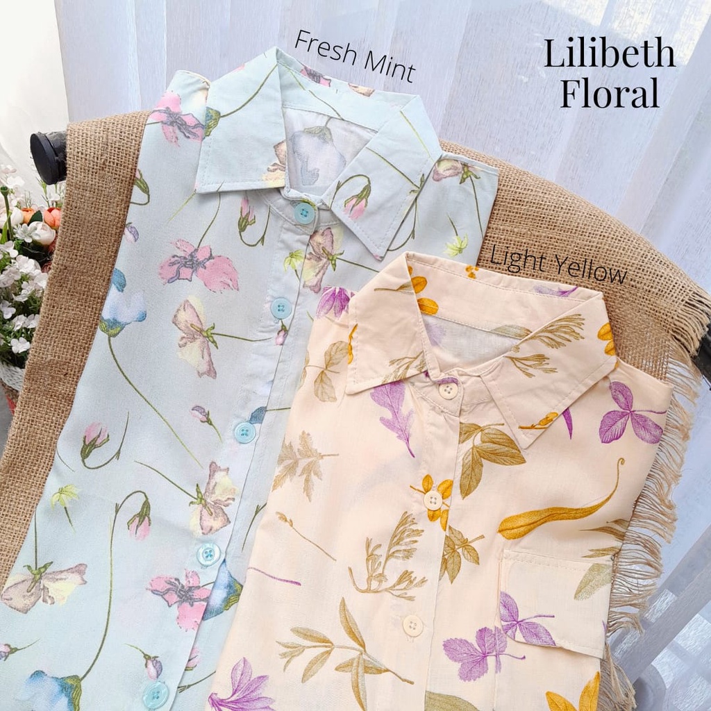 CallieTamami - A 6197 Lilibeth Floral ( Penempatan Motif Random )