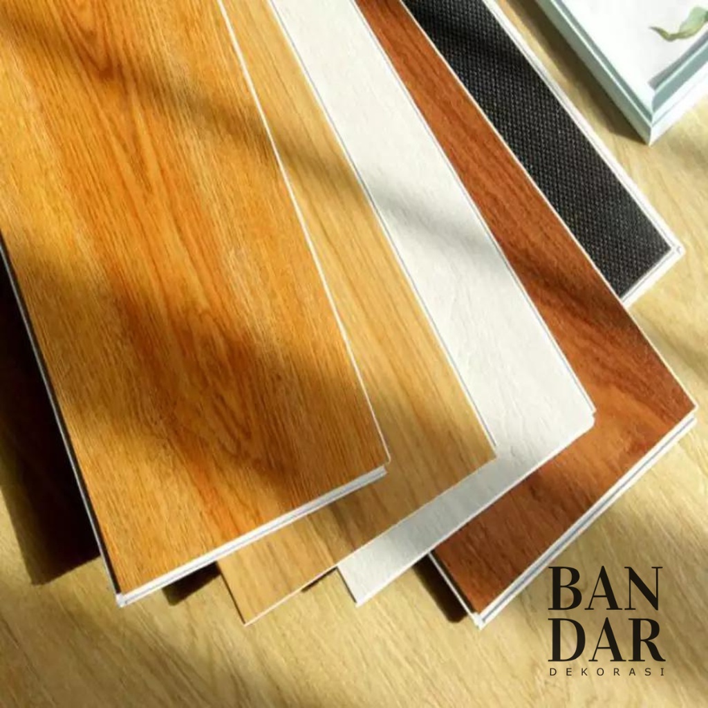 Lantai Vinyl Sticker Lantai Kayu VYNIL FLOOR Parket Lantau Vinil Stricker