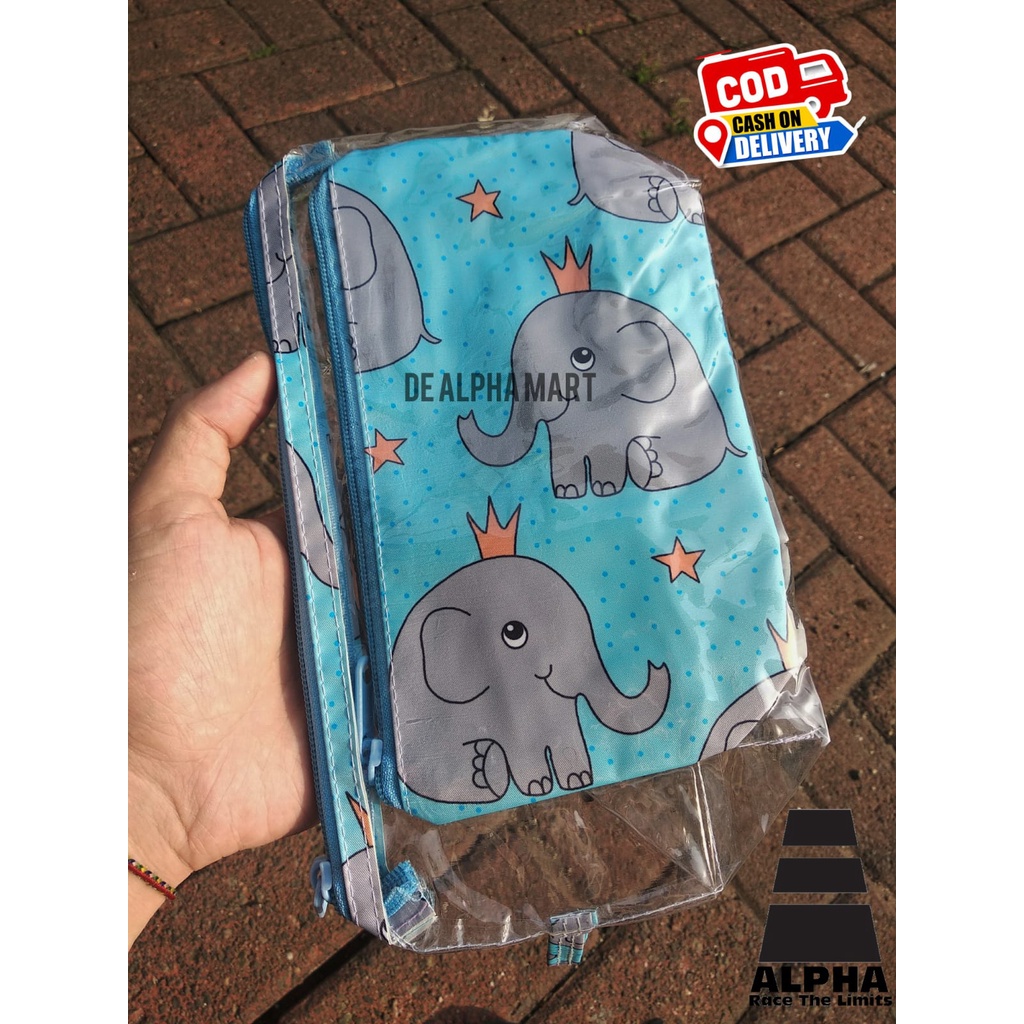 

KOTAK PENSIL BENING MAKE UP SERBAGUNA POUCH DOUBLE LAYER TRANSPARAN TERMURAH