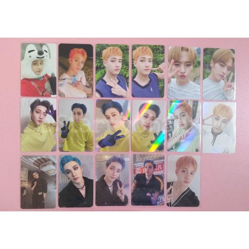 Stray Kids Bang Chan PC Photocard Noeasy Oddinary MS WD IP HT Aladin Appmus Fankit