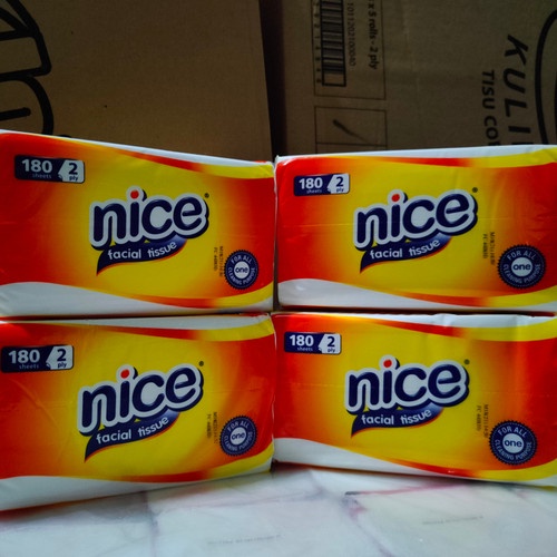 AFIFAH ID STORE-TISU NICE ❤ 180 Sheet Facial Tissue 2 Ply | Tissu Wajah