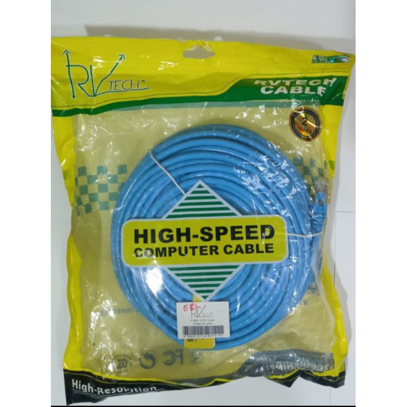 KABEL LAN CAT 6 RVTECH 30M