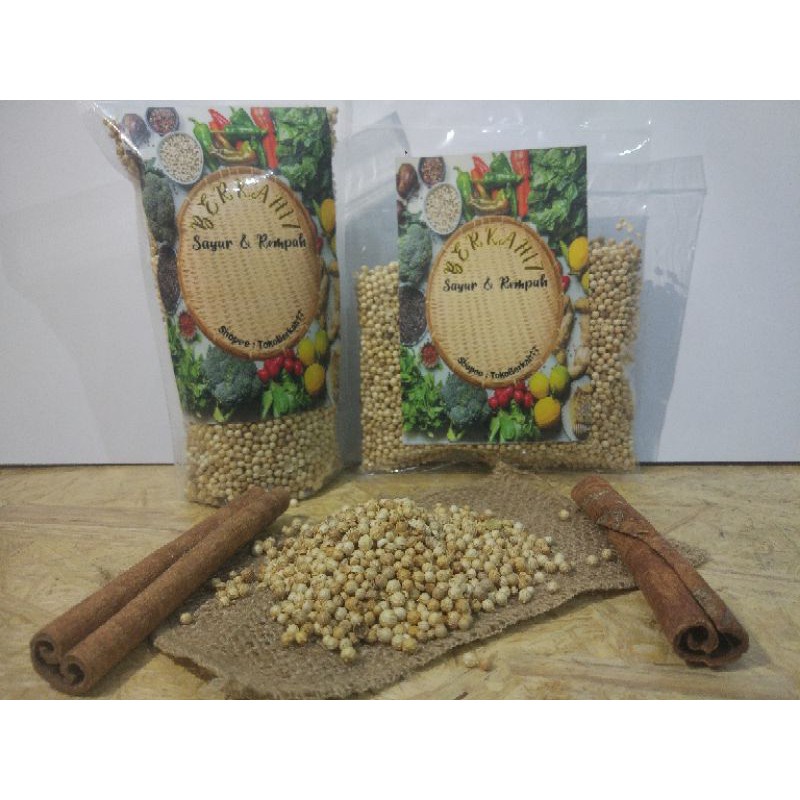 

ketumbar 100gr / biji ketumbar asli 100gr / ketumbar bulgaria / bumbu dapur