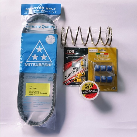 PAKET CVT UPGRADE BEAT FI KARBU PAKET KIRIAN SCOOPY FI KARBU SPACY FI