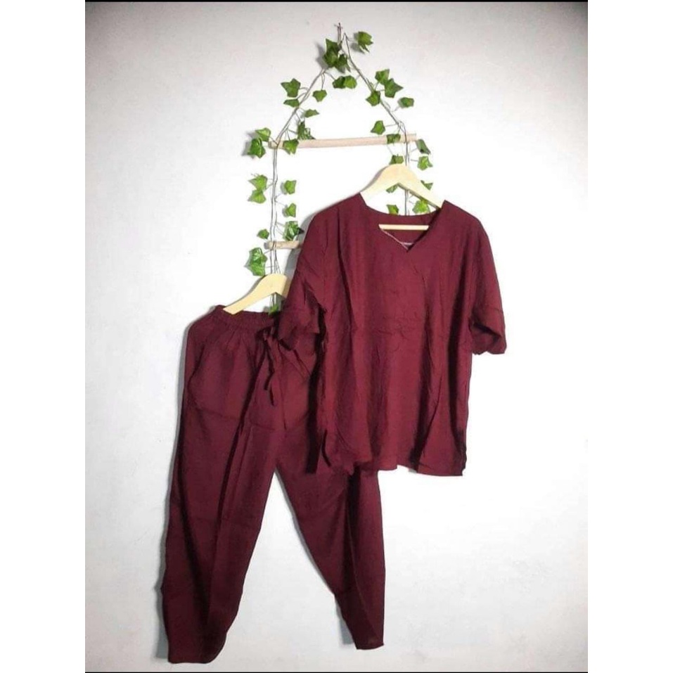 PAKET 4 PCS 100 RB SETELAN ANDIN / SECEL PAJAMAS/BAJU TIDUR SANTAI-3