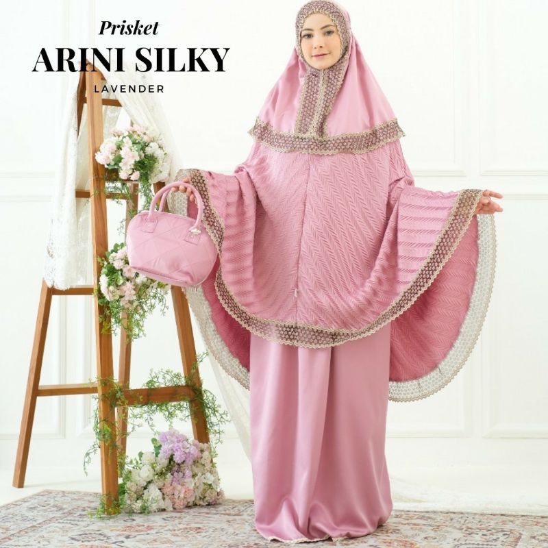 Mukena Plisket Dewasa Jumbo 2in1 Bahan Sutra Velvet || Mukena Plisket Dewasa