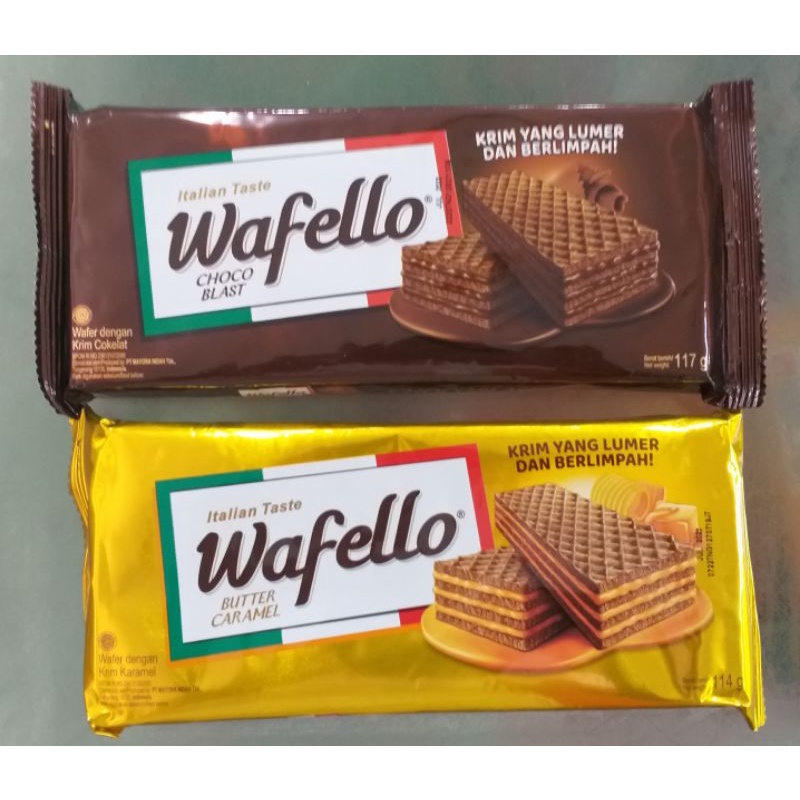 

KZ - wafer wafello choco blast & butter caramel 114g & 117g