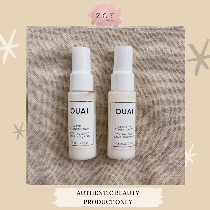 Jual Ouai Detangling and Frizz Fighting Leave In Conditioner 25ml