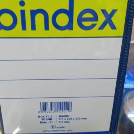 

EXCLUSIVE!Box File / Magazine Jumbo BINDEX 1034B Warna Biru|SQ5