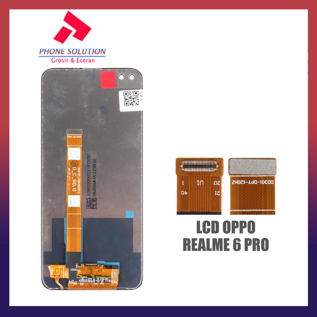 LCD Realme 6 Pro ORIGINAL 100% Fullset Touchscreen // Supplier LCD Oppo - Garansi 1 Bulan