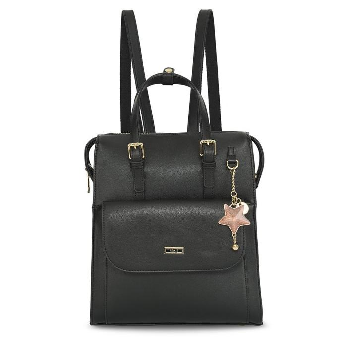 Tas Ransel Wanita En-ji Imju Backpack Black