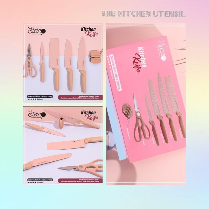 Promo Pisau dapur set Steincookware ada