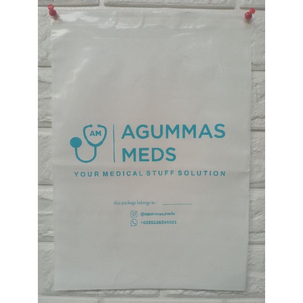 Sablon plastik polymailer ukuran 35x45 isi 100 pcs